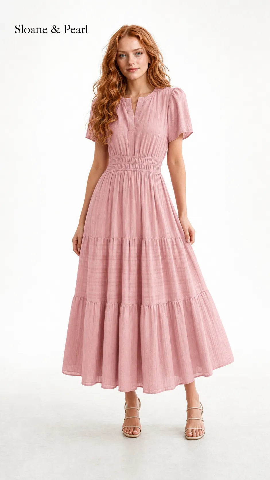 Vickie | Boho A-Line Maxi Dress