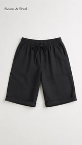 Oaklynn | Cotton Linen Relaxed Shorts