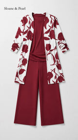 Lindsay | Floral 3-Piece Coordinating Set