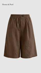 Yara | Relaxed Shorts with Elastic Waist