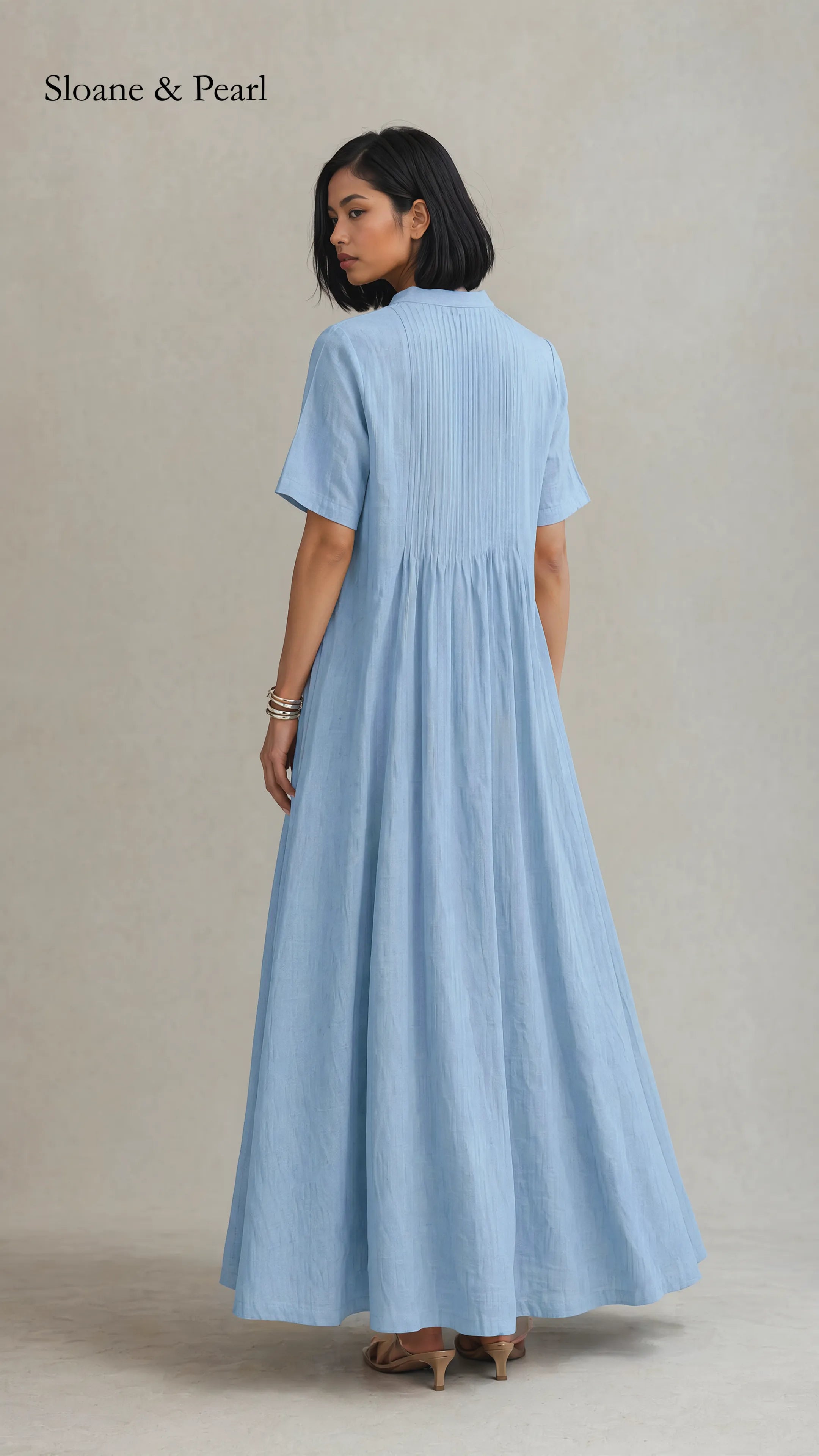 Oaklee | Pleated Dress