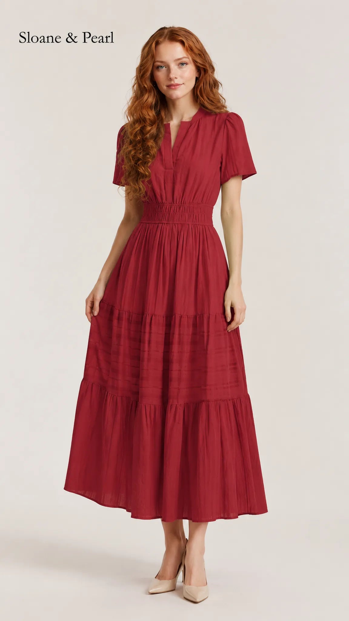 Vickie | Boho A-Line Maxi Dress