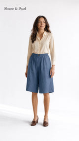 Yara | Relaxed Shorts with Elastic Waist
