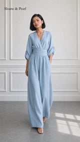 Lavonne | Elegant Flowing Jumpsuit