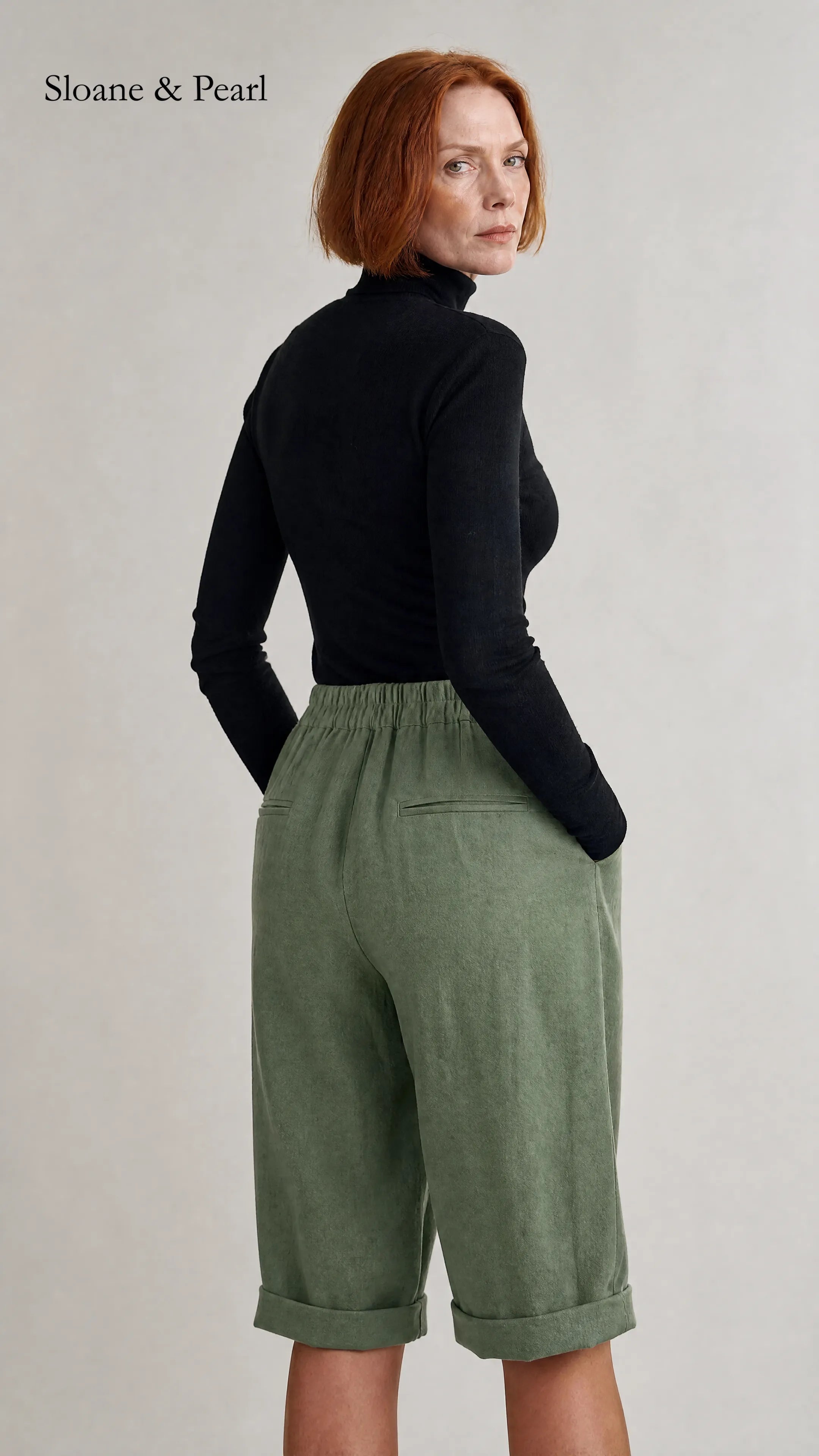 Oaklynn | Cotton Linen Relaxed Shorts