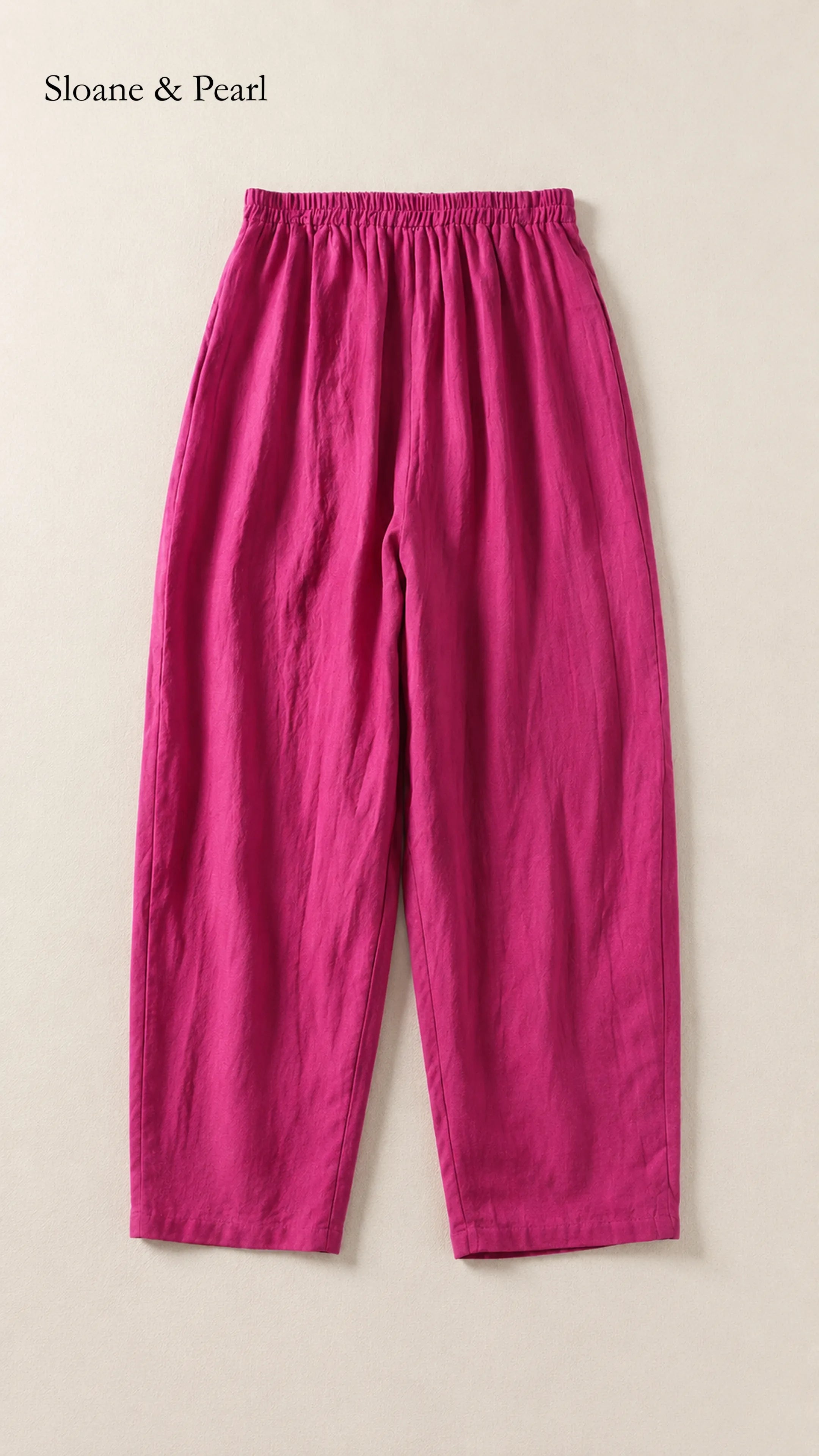 Adalyn | Airy Cotton-Linen Trousers