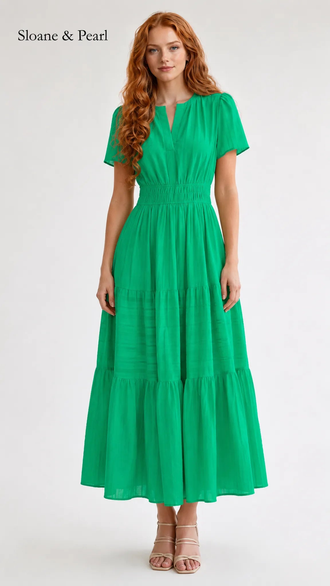 Vickie | Boho A-Line Maxi Dress