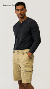 Mario | Functional Denim Cargo Short