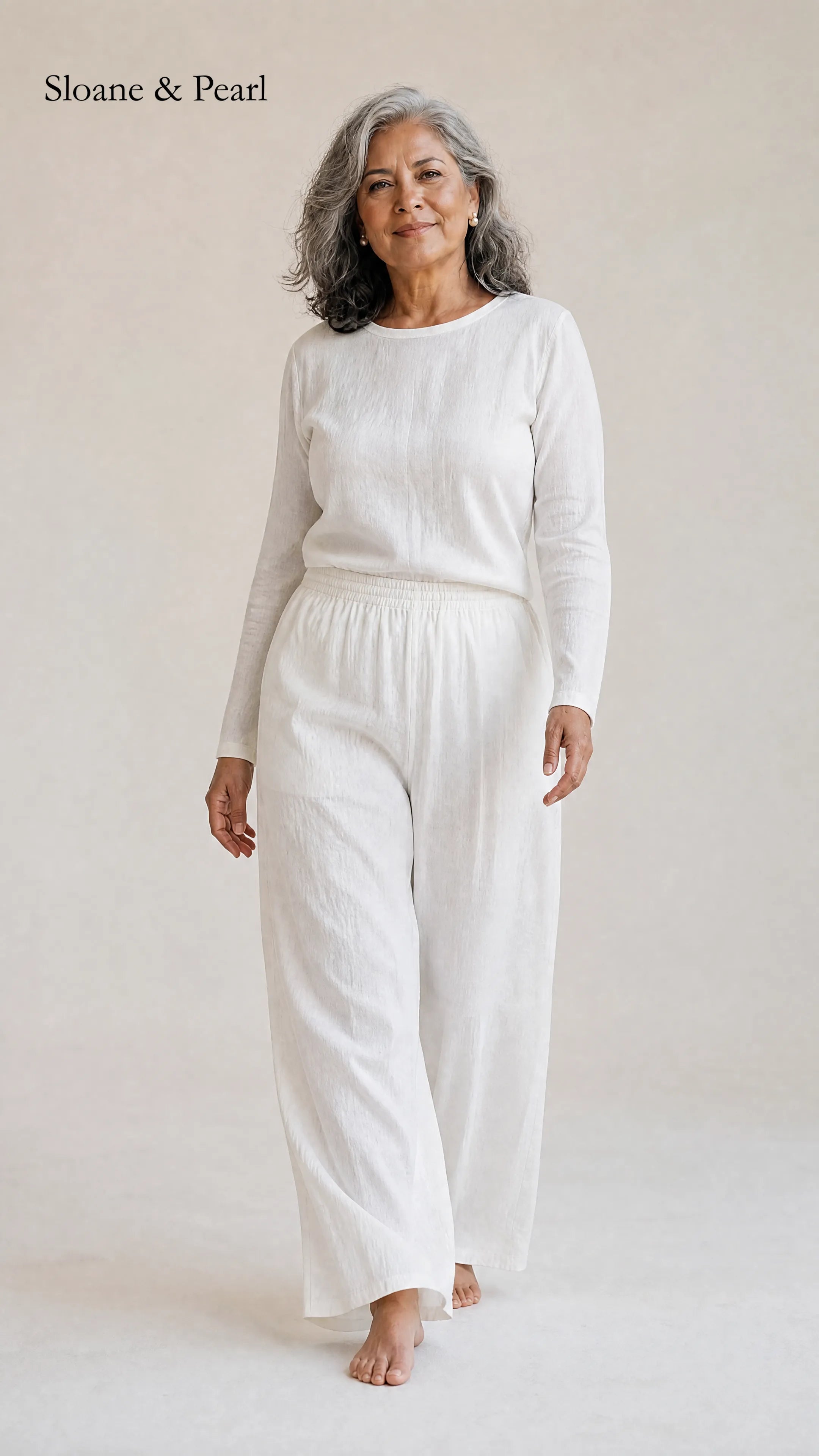 Adalyn | Airy Cotton-Linen Trousers