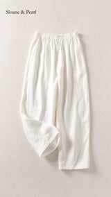 Adalyn | Airy Cotton-Linen Trousers