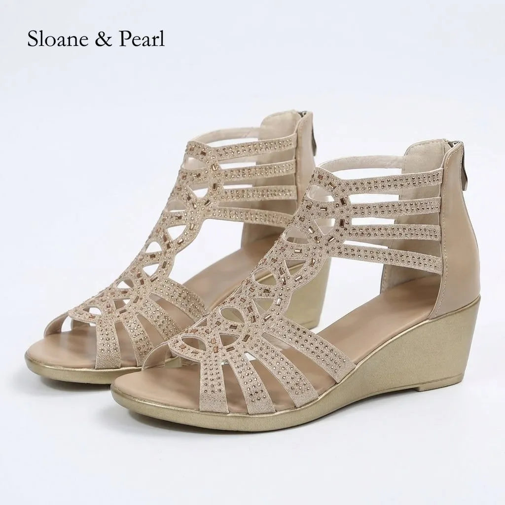 Fallyn | Orthopedic Wedge Sandal
