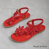 Tyson | Floral Flat Sandal