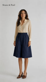 Yara | Relaxed Shorts with Elastic Waist
