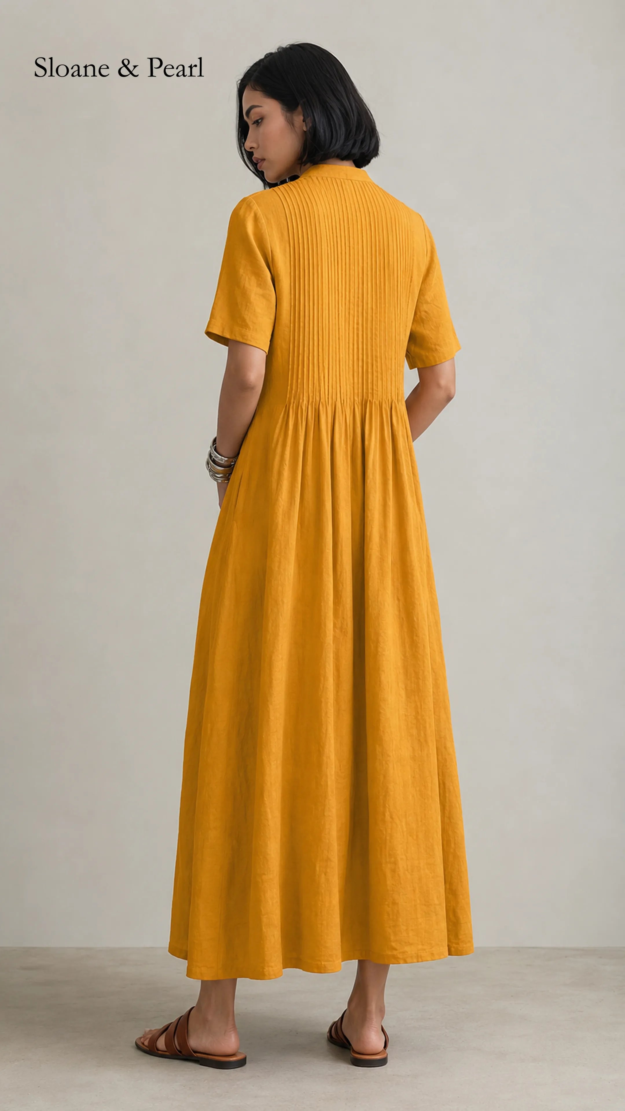 Oaklee | Pleated Dress
