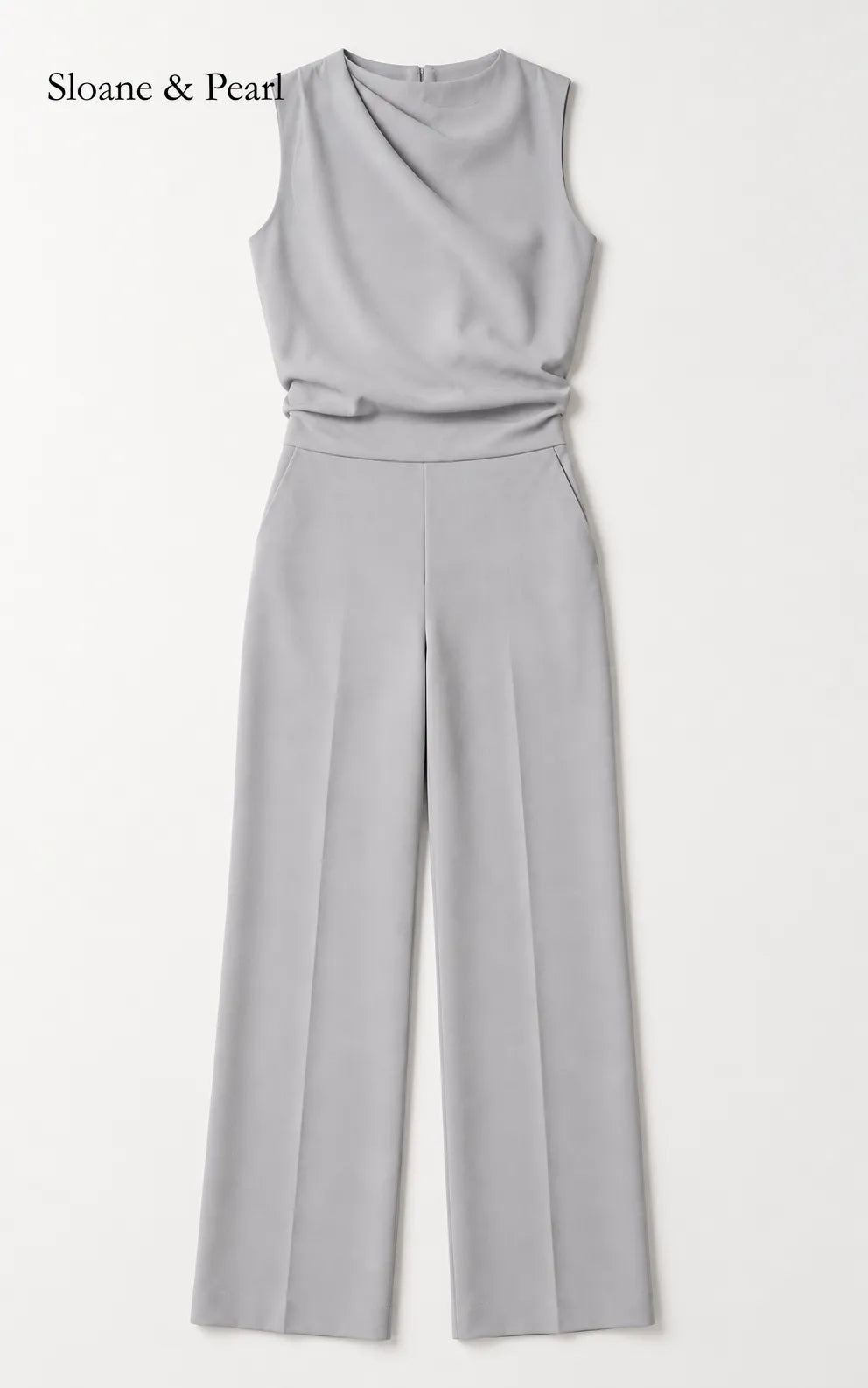 Valborg | Sleeveless Wide-Leg Jumpsuit