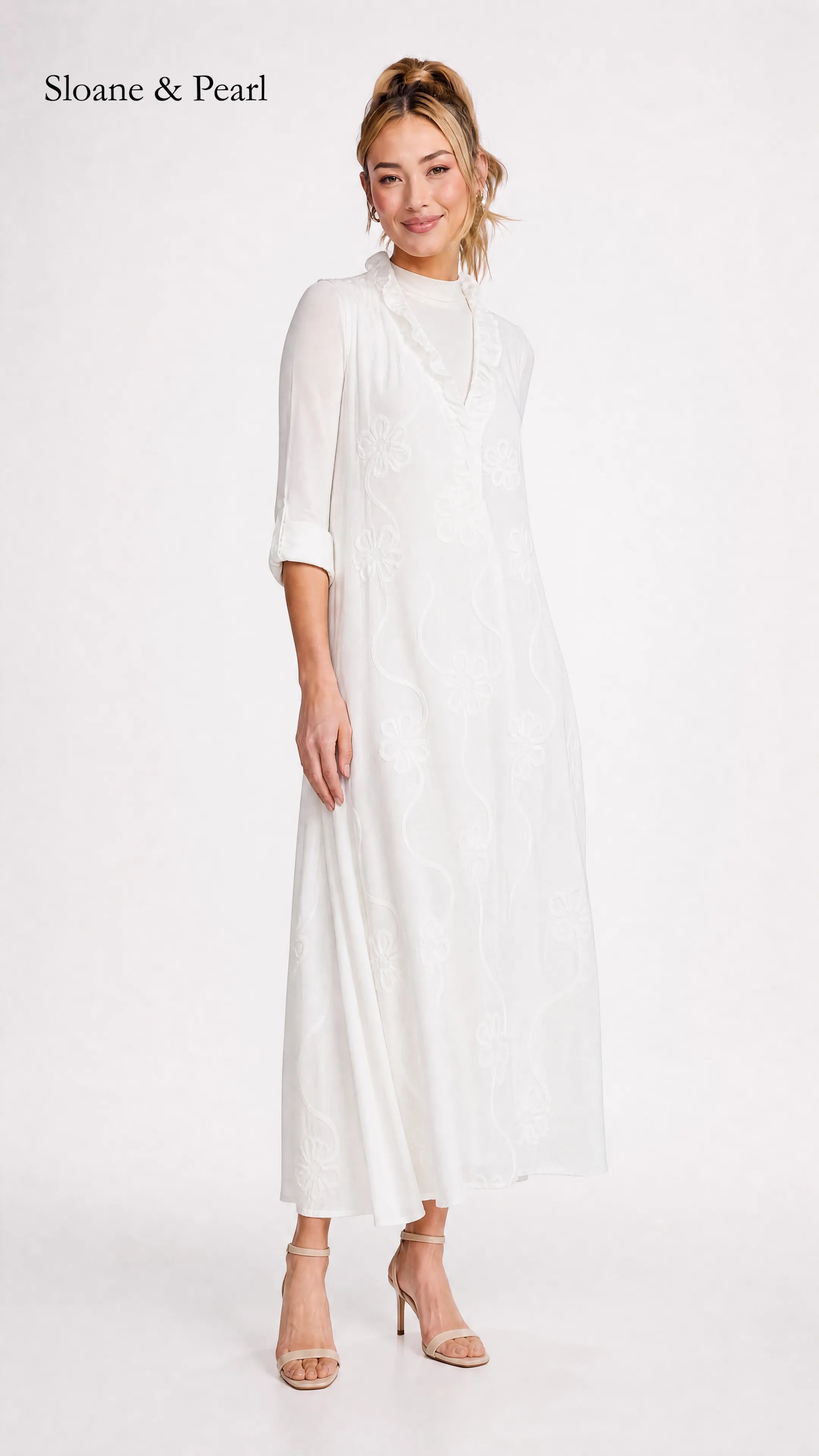 Arden | Floral Tummy-Control Summer Dress