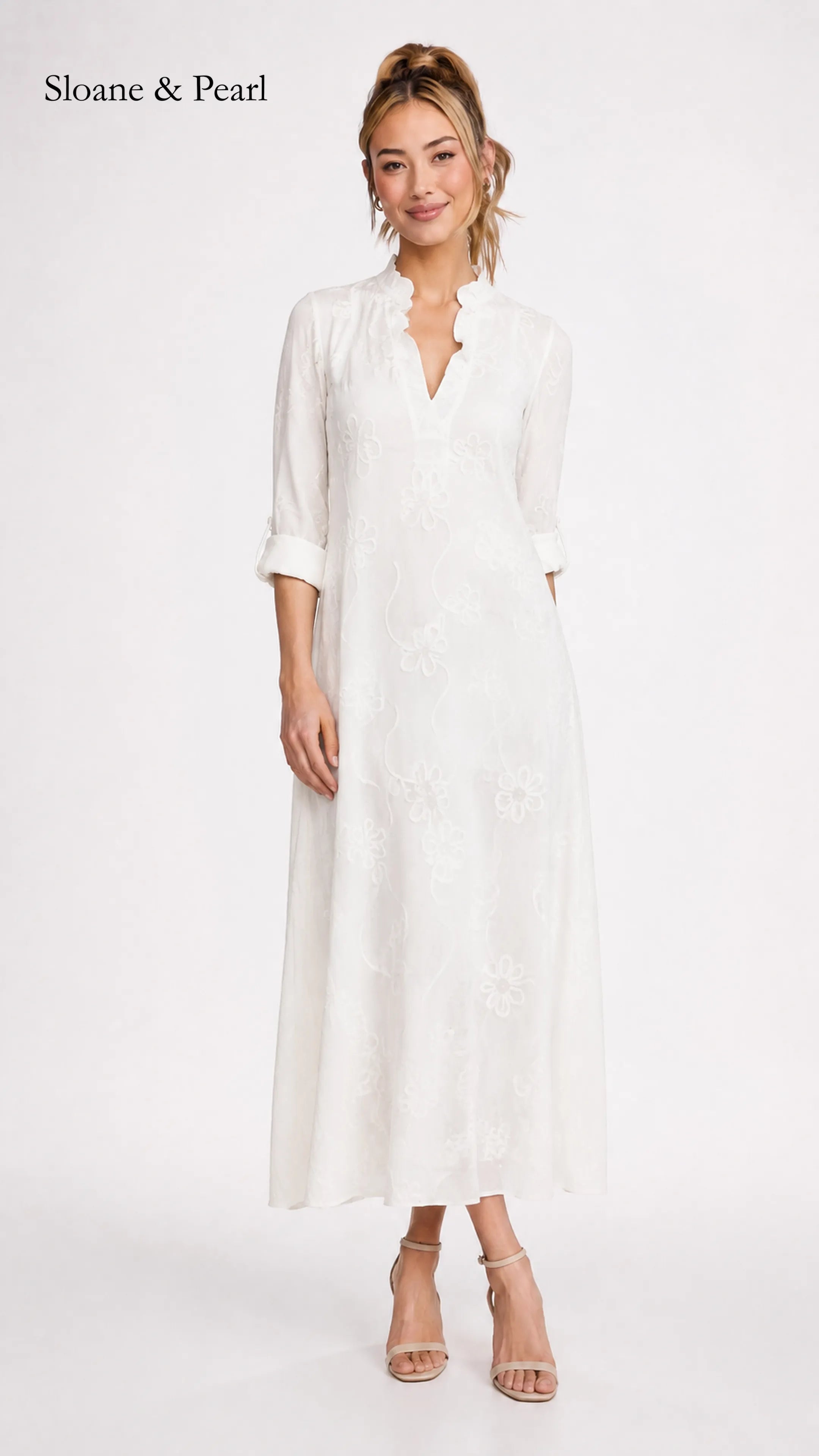 Arden | Floral Tummy-Control Summer Dress