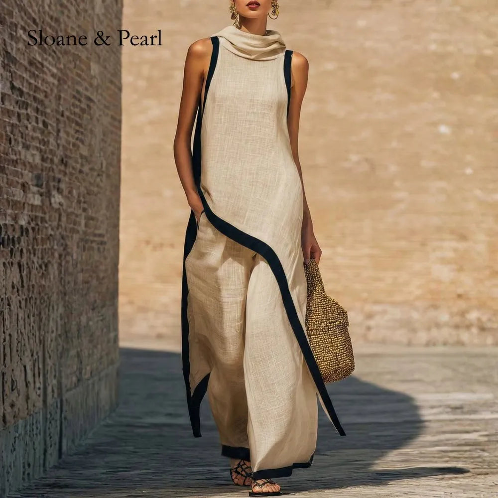 Elaina | Elegant Linen Co-Ord Set