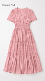 Vickie | Boho A-Line Maxi Dress