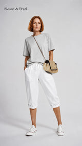 Oaklynn | Cotton Linen Relaxed Shorts