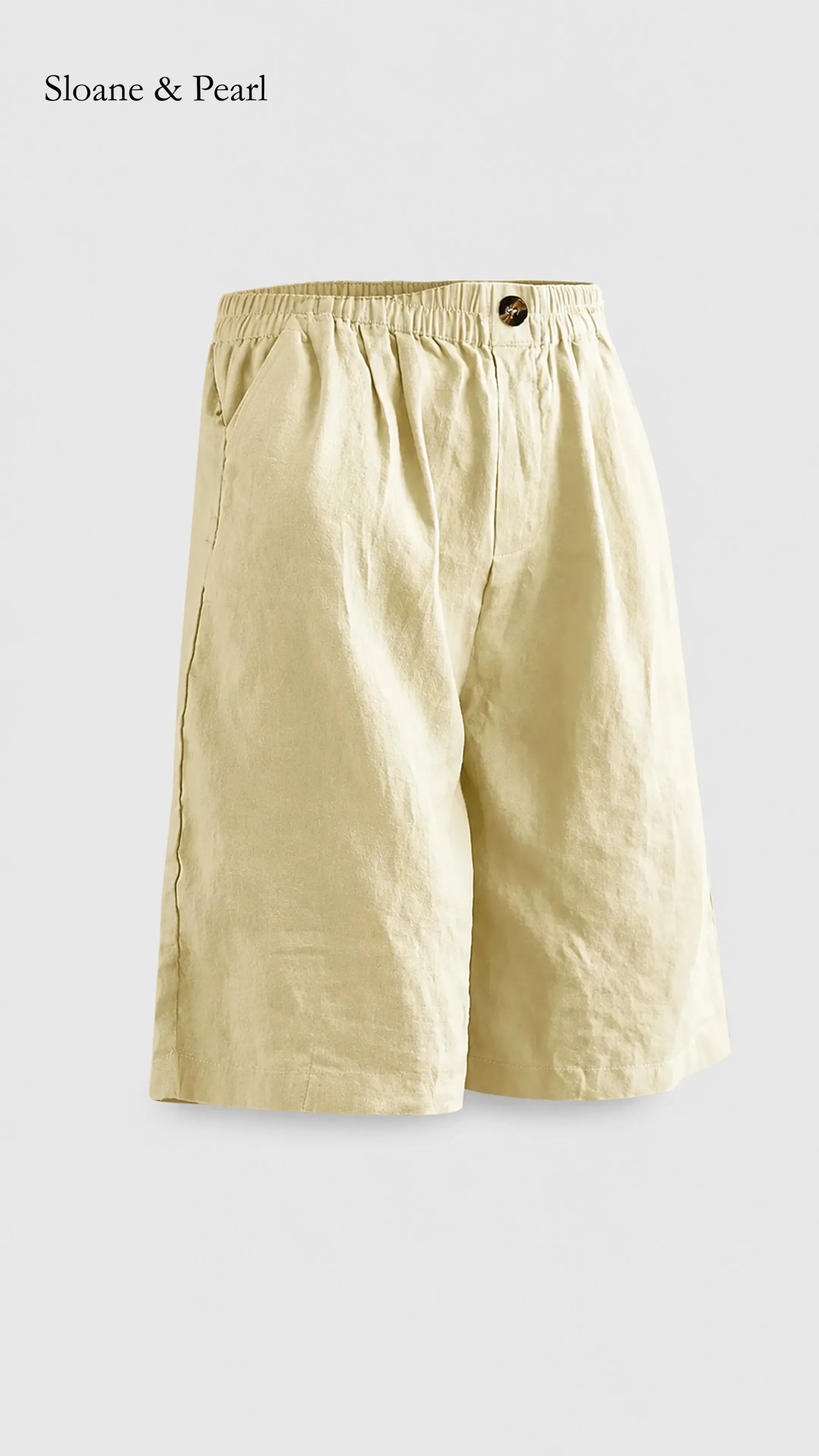 Yara | Relaxed Shorts with Elastic Waist