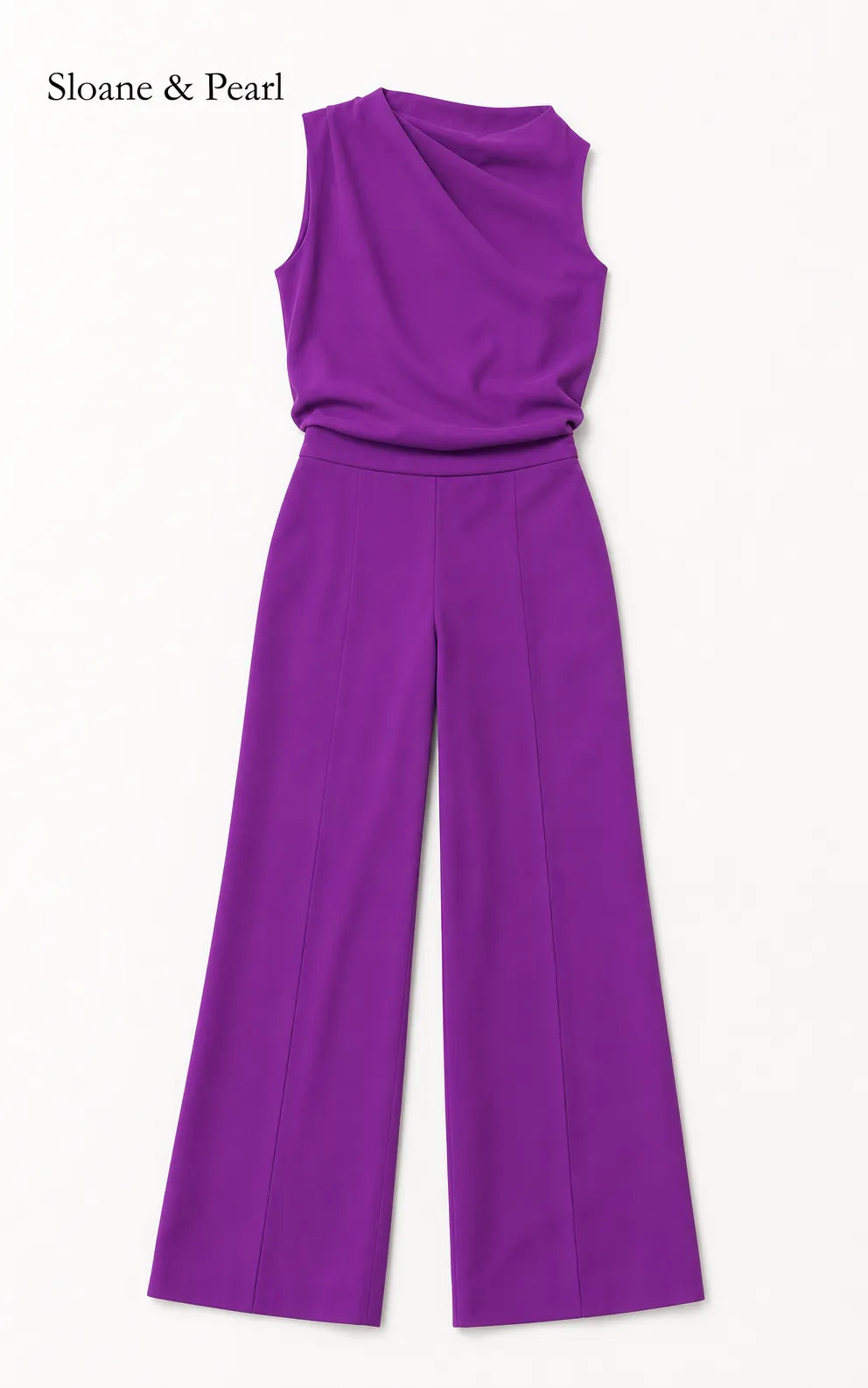 Valborg | Sleeveless Wide-Leg Jumpsuit