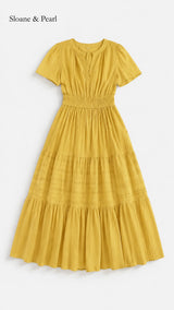 Vickie | Boho A-Line Maxi Dress