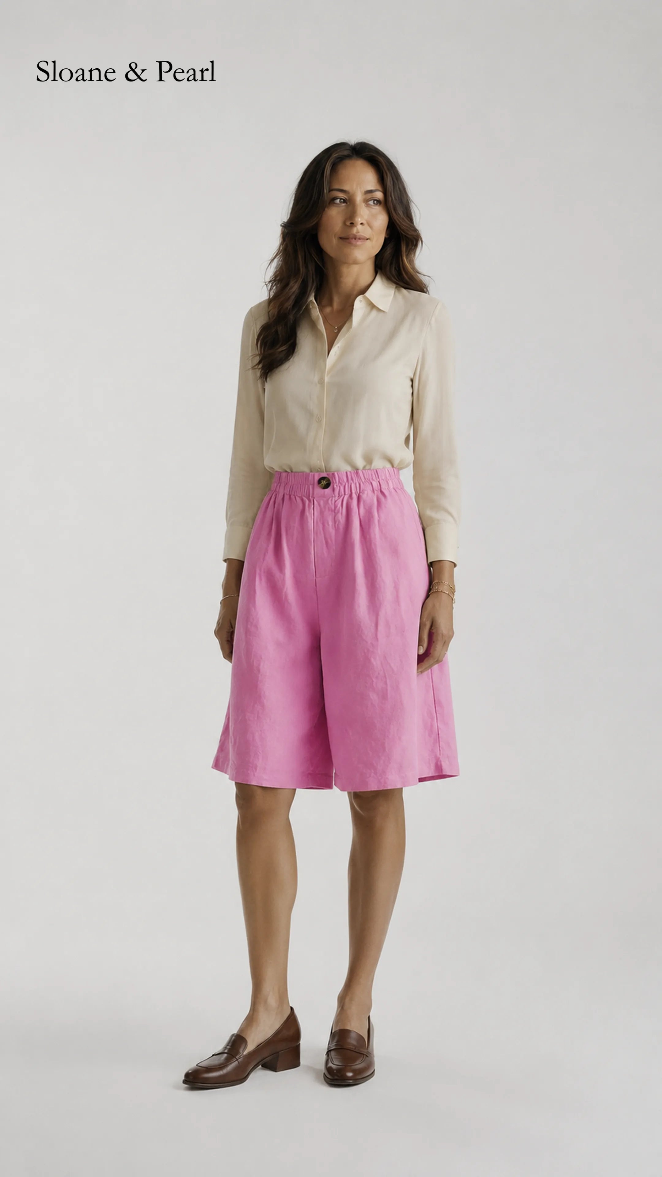 Yara | Relaxed Shorts with Elastic Waist