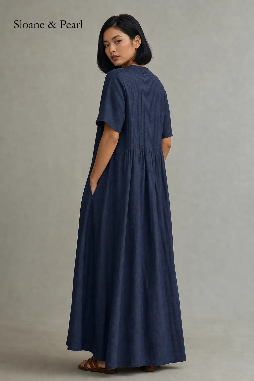 Oaklee | Pleated Dress