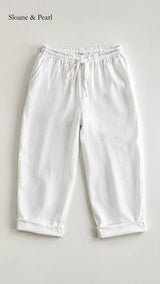 Oaklynn | Cotton Linen Relaxed Shorts