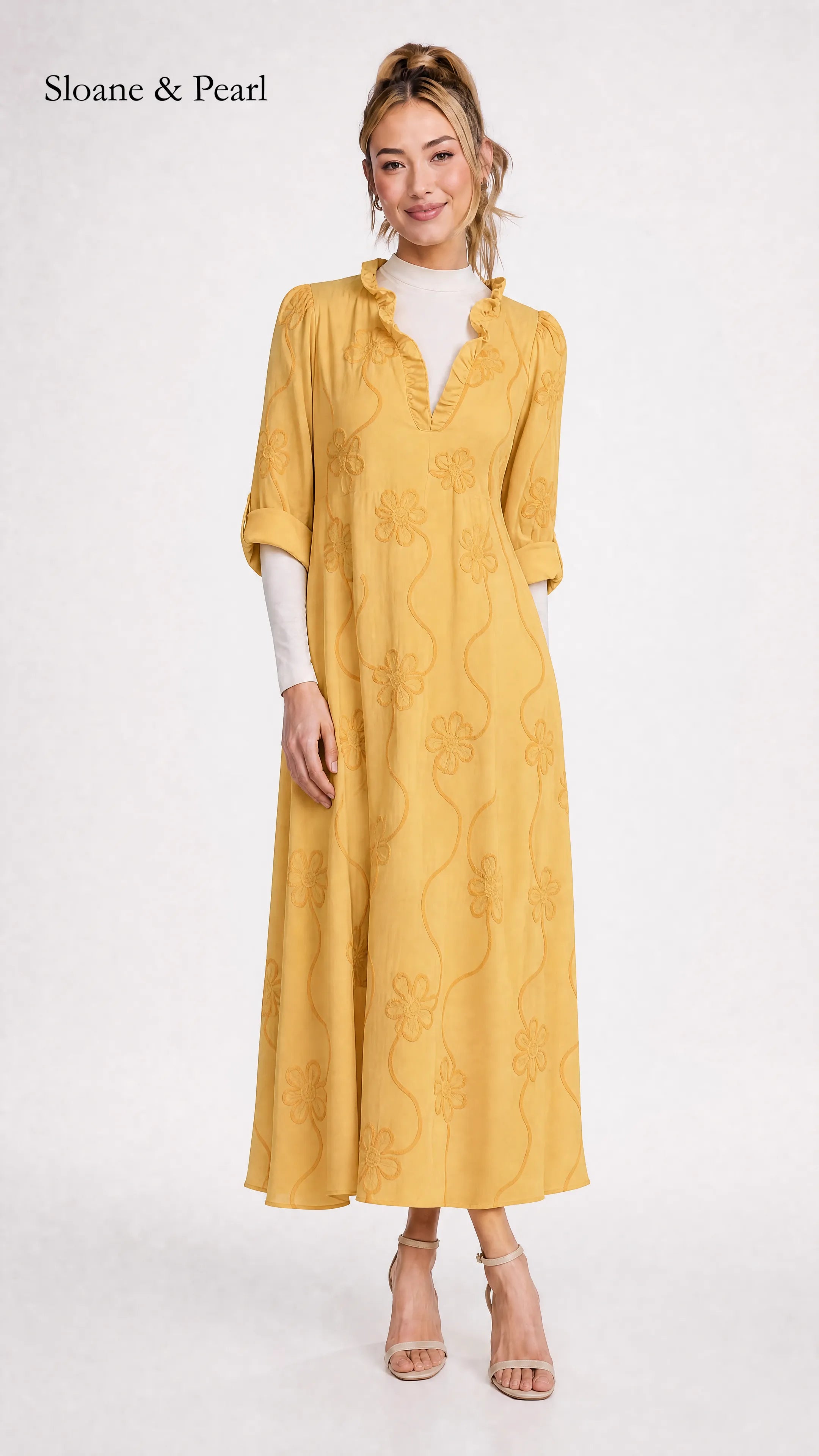 Arden | Floral Tummy-Control Summer Dress