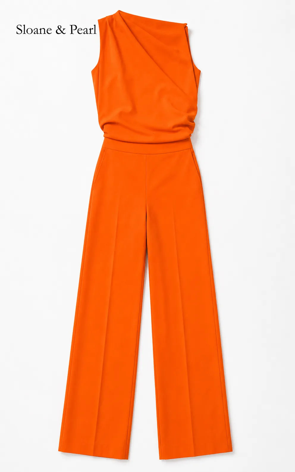 Valborg | Sleeveless Wide-Leg Jumpsuit