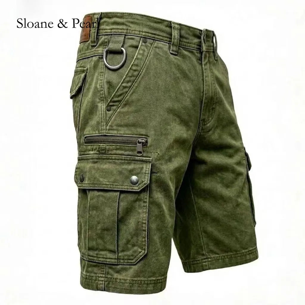 Mario | Functional Denim Cargo Short