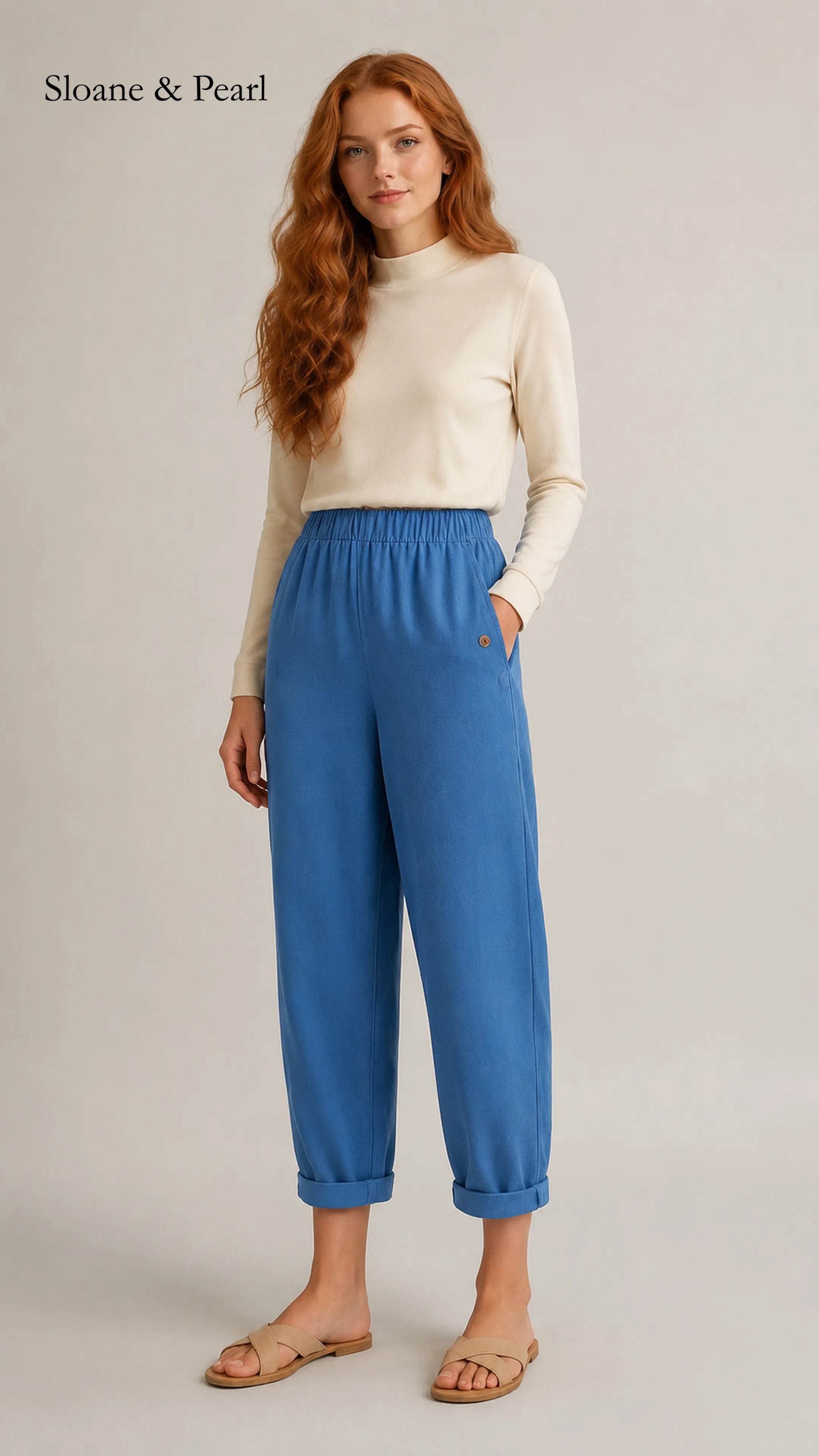 Julia | Airy Linen Trousers