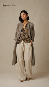 Camilla | 3-Piece Linen & Cotton Set