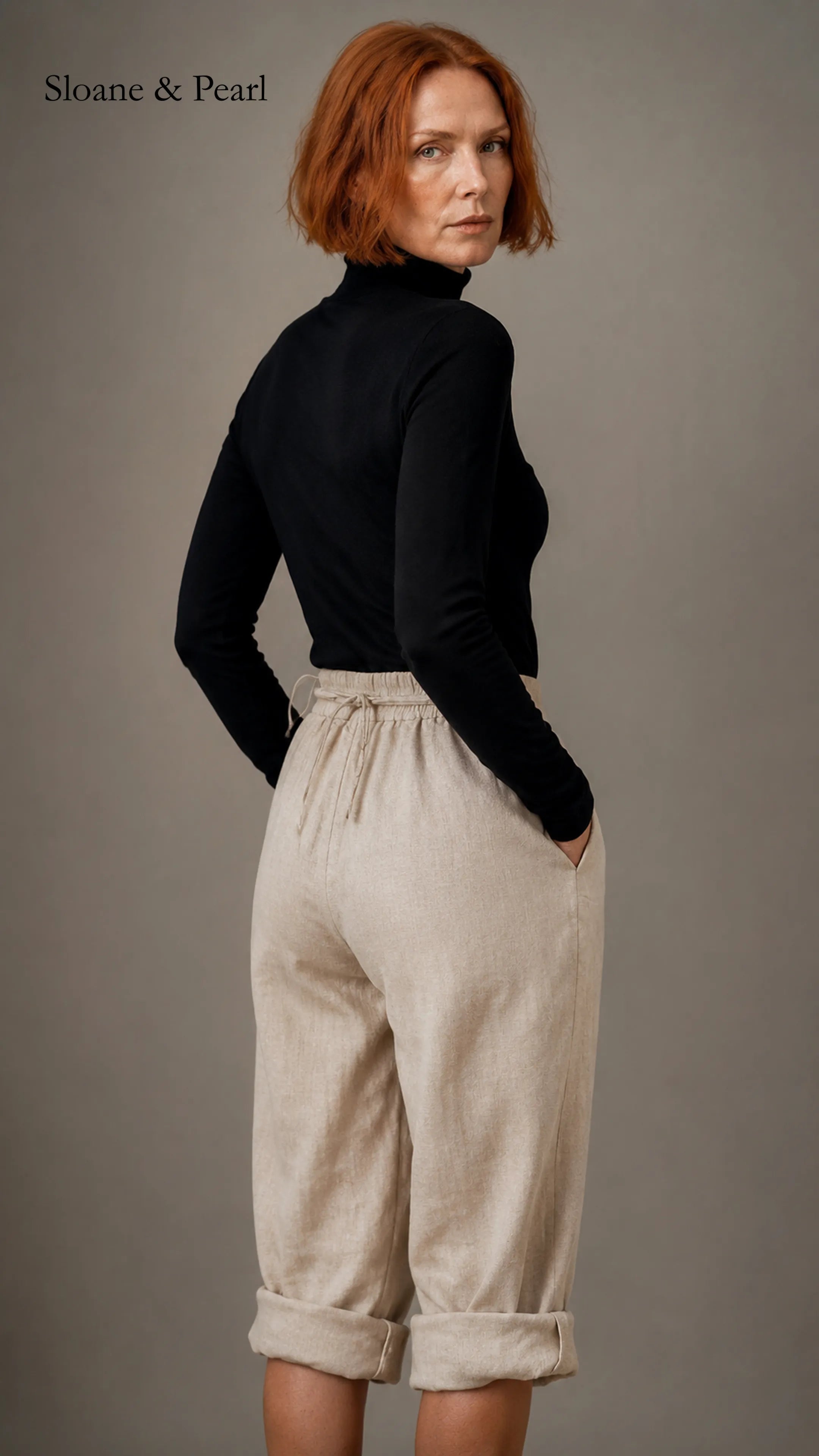Oaklynn | Cotton Linen Relaxed Shorts