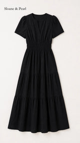 Vickie | Boho A-Line Maxi Dress