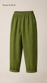 Julia | Airy Linen Trousers