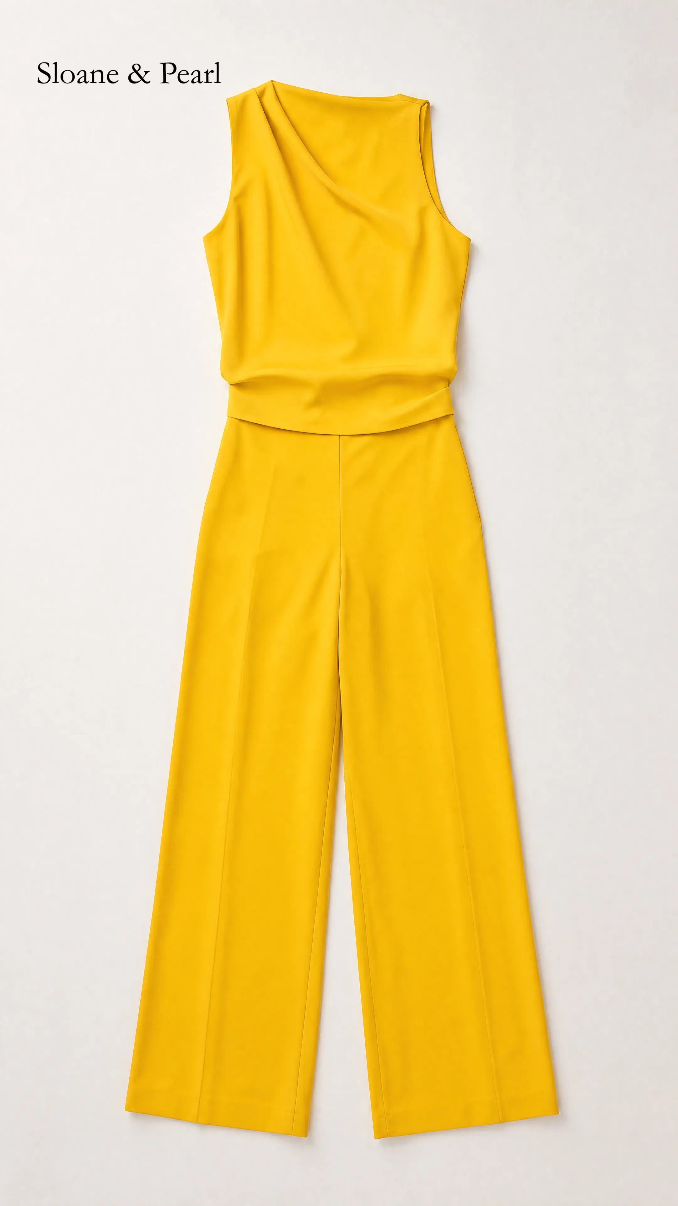Valborg | Sleeveless Wide-Leg Jumpsuit