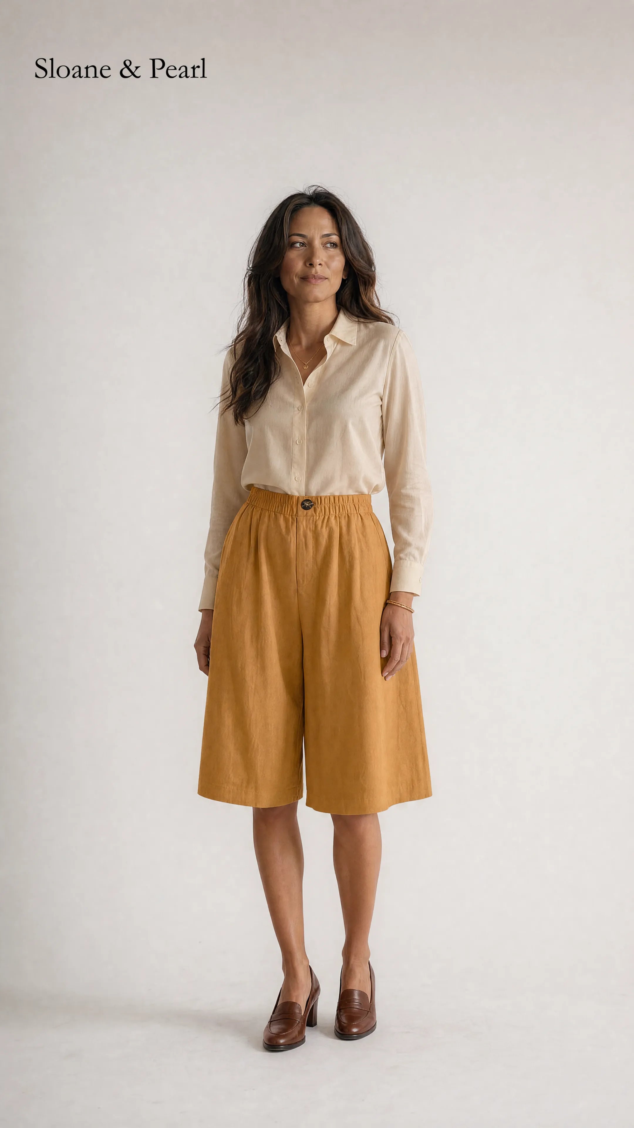 Yara | Relaxed Shorts with Elastic Waist
