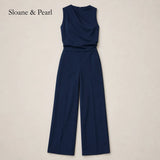 Valborg | Sleeveless Wide-Leg Jumpsuit