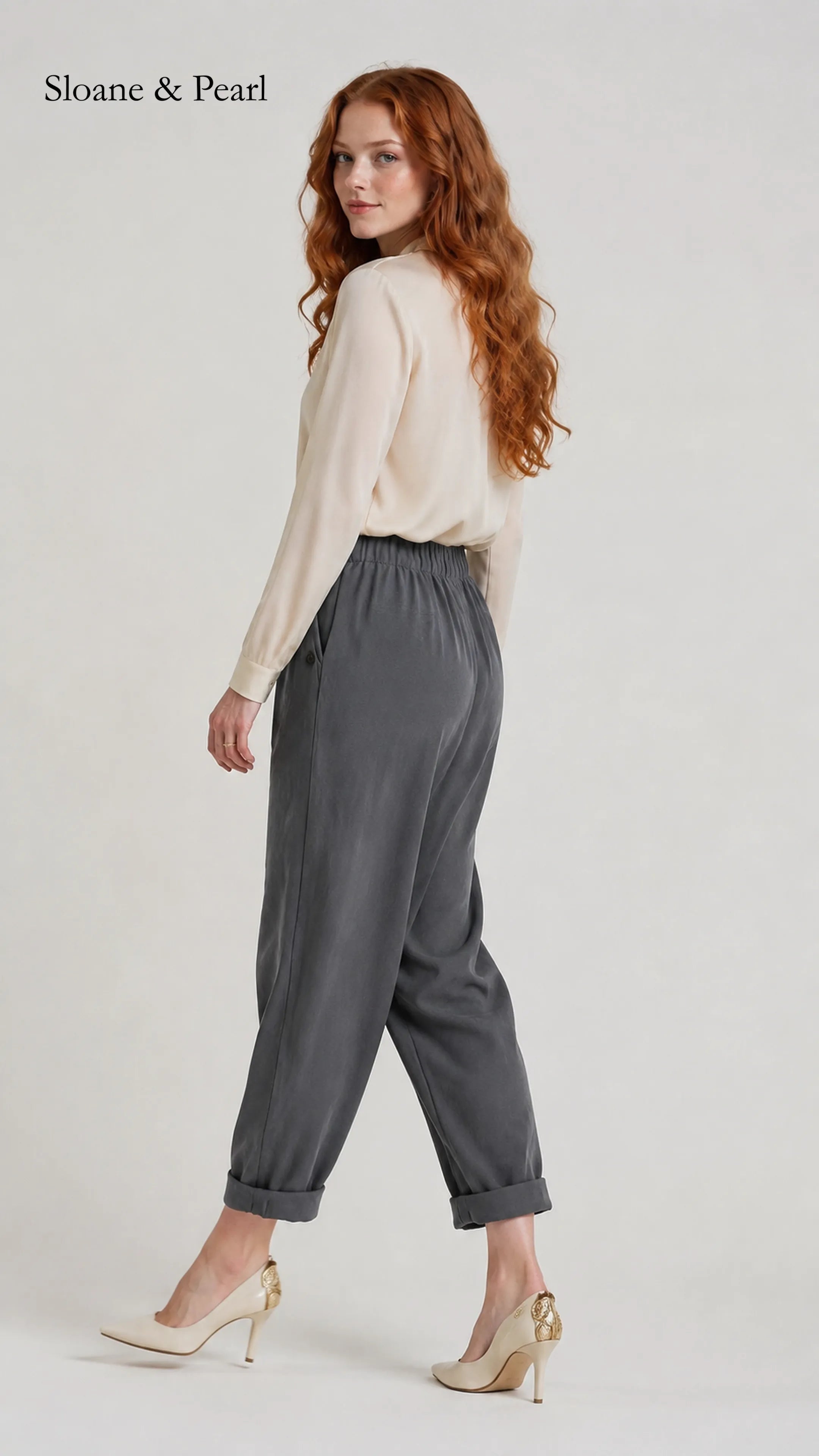 Julia | Airy Linen Trousers