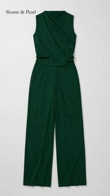 Valborg | Sleeveless Wide-Leg Jumpsuit