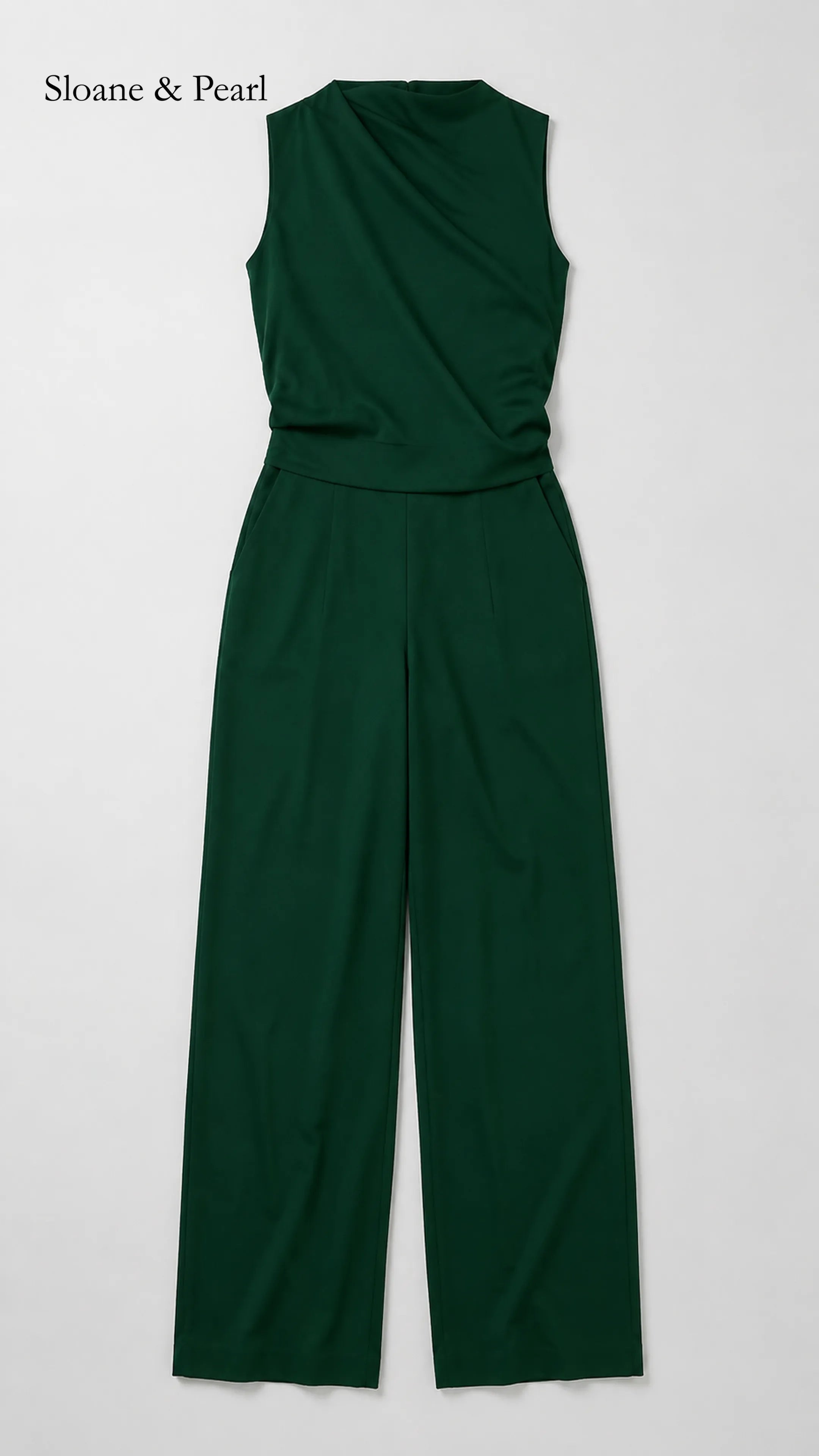 Valborg | Sleeveless Wide-Leg Jumpsuit