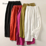 Adalyn | Airy Cotton-Linen Trousers