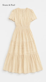 Vickie | Boho A-Line Maxi Dress