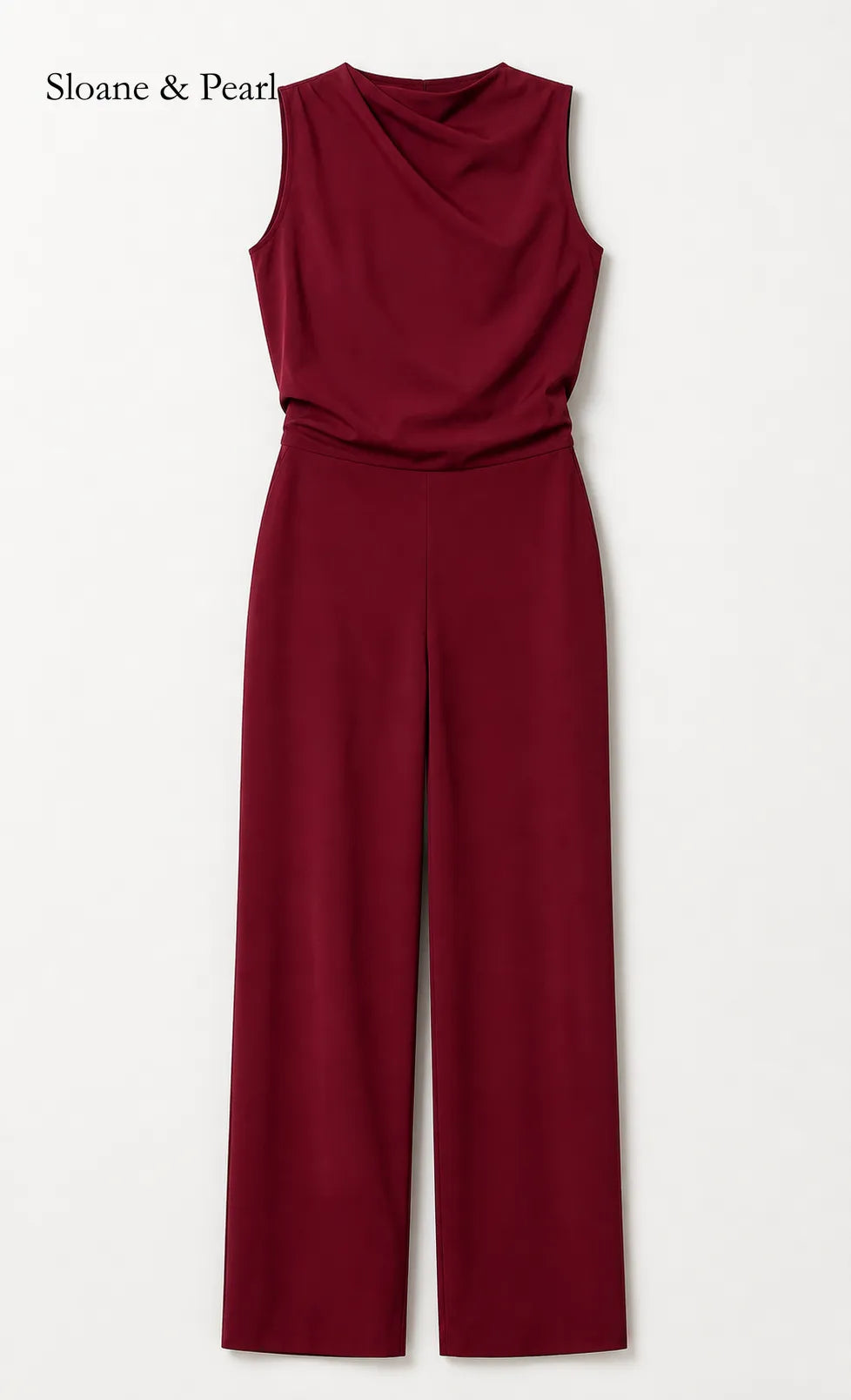 Valborg | Sleeveless Wide-Leg Jumpsuit