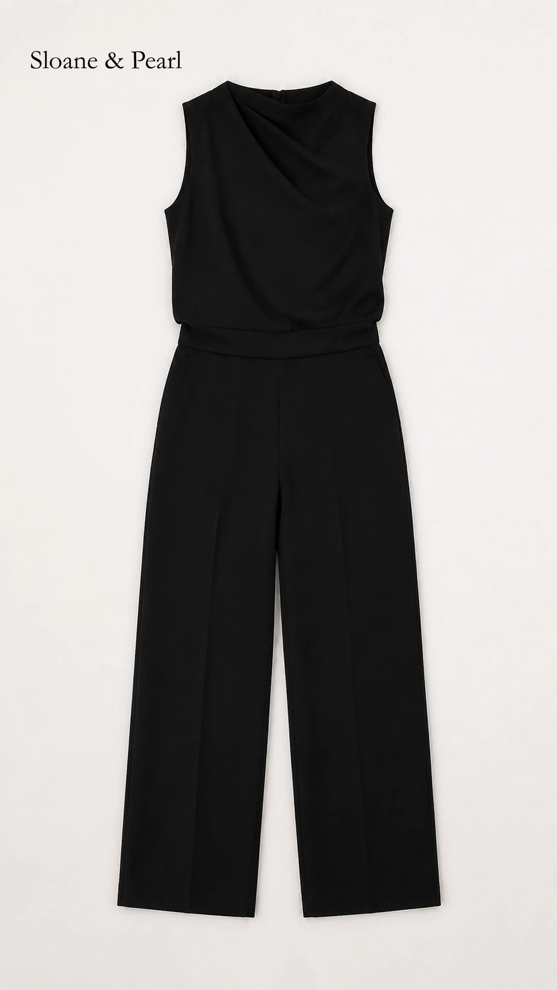 Valborg | Sleeveless Wide-Leg Jumpsuit