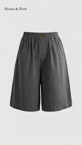 Yara | Relaxed Shorts with Elastic Waist
