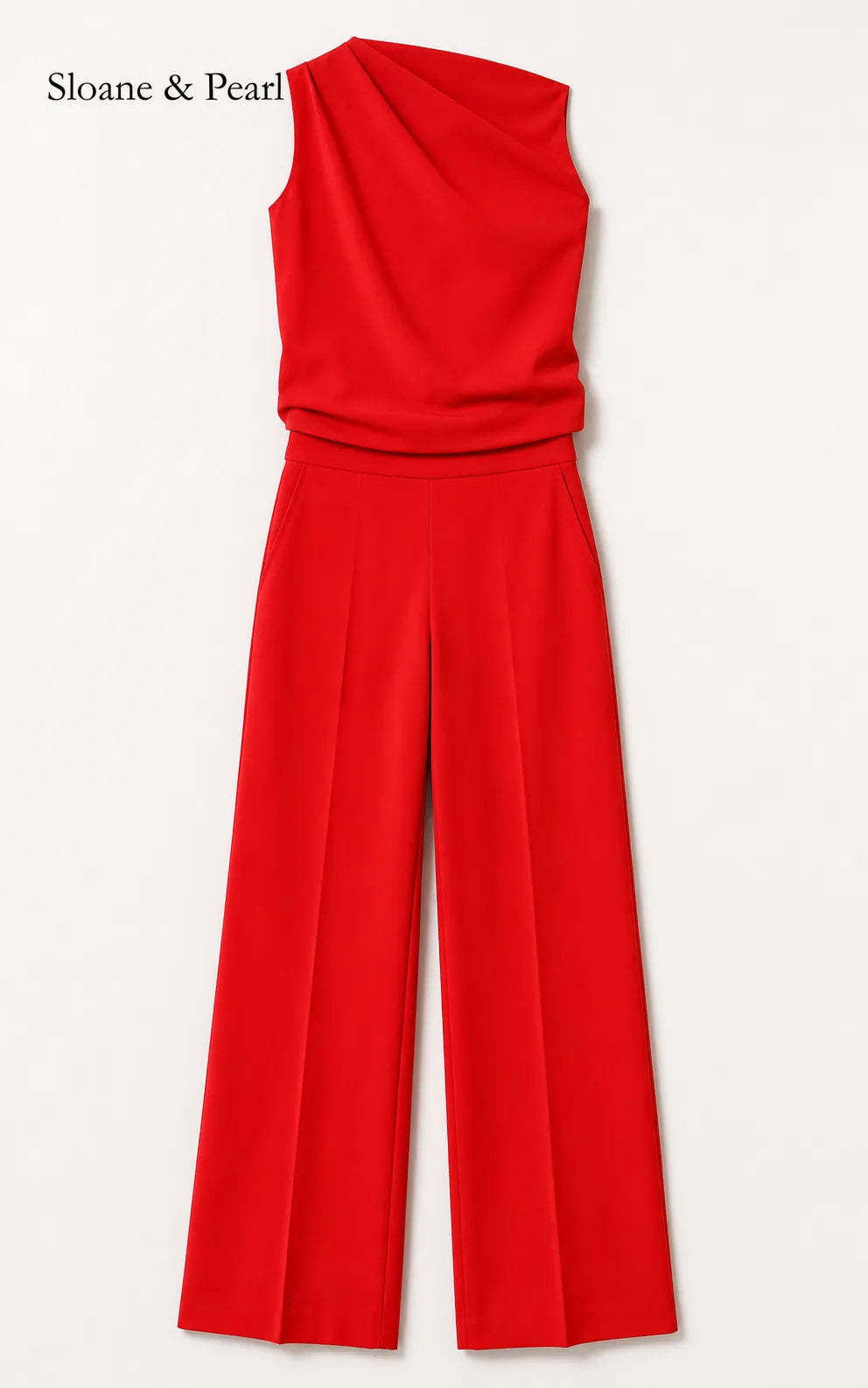 Valborg | Sleeveless Wide-Leg Jumpsuit